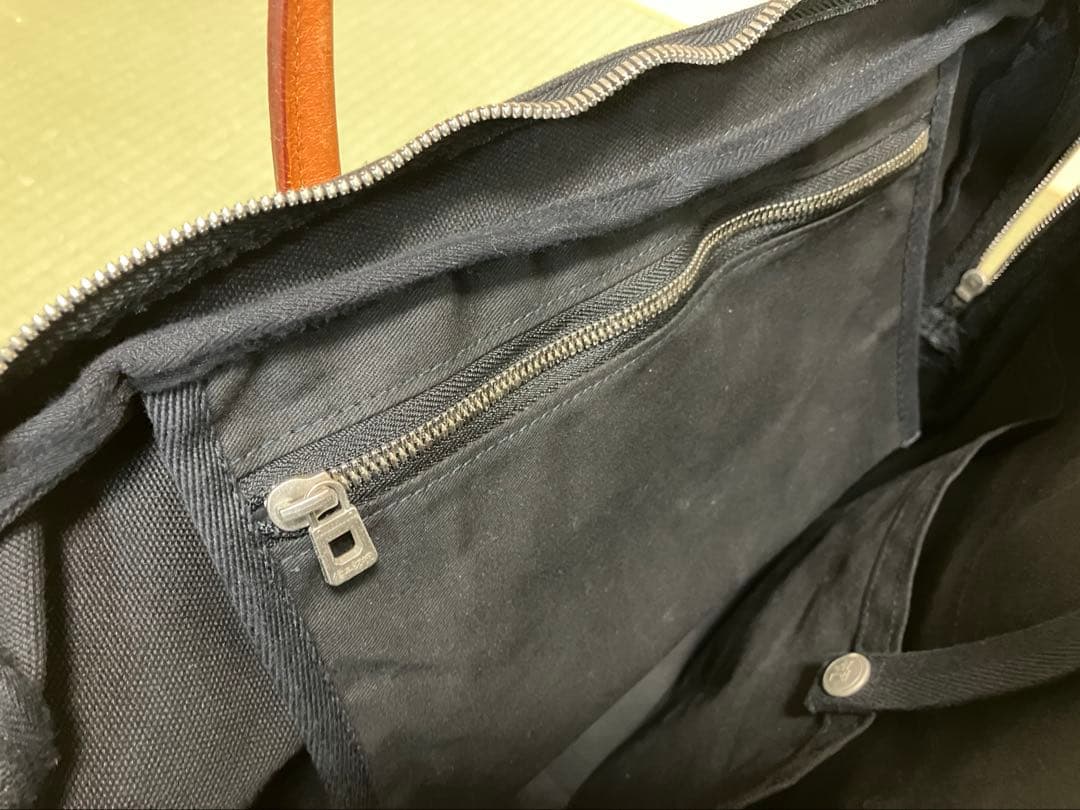 よ*パ様 一澤信三帆布　ビジネスバッグ H26 綿帆布　黒色　メンズ　バック　格