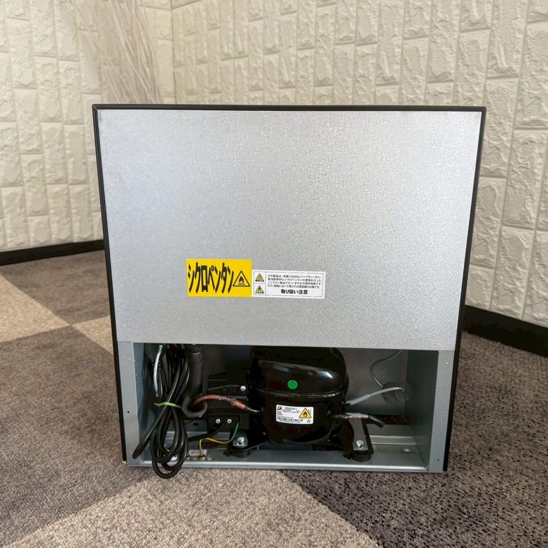 東京23区配送無料✨1ドア　冷蔵庫　2024年製　ブラック　ガラスドア　ブラック