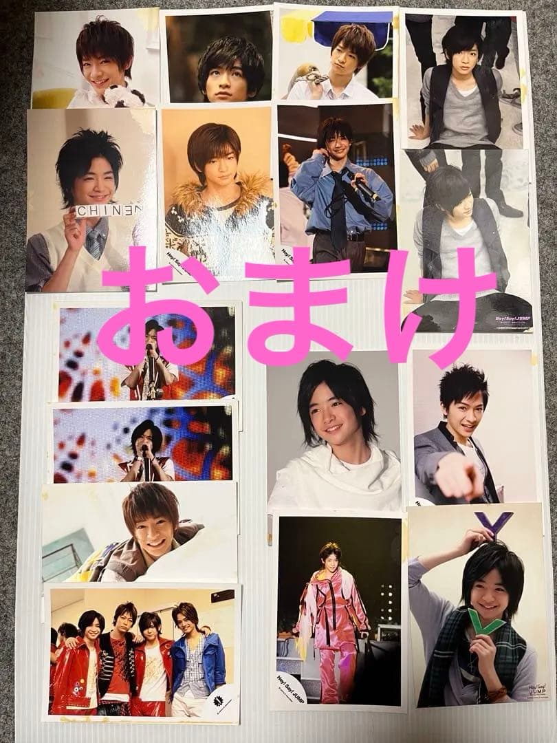 hey say jump 知念侑李公式写真セット155枚　おまけ付き