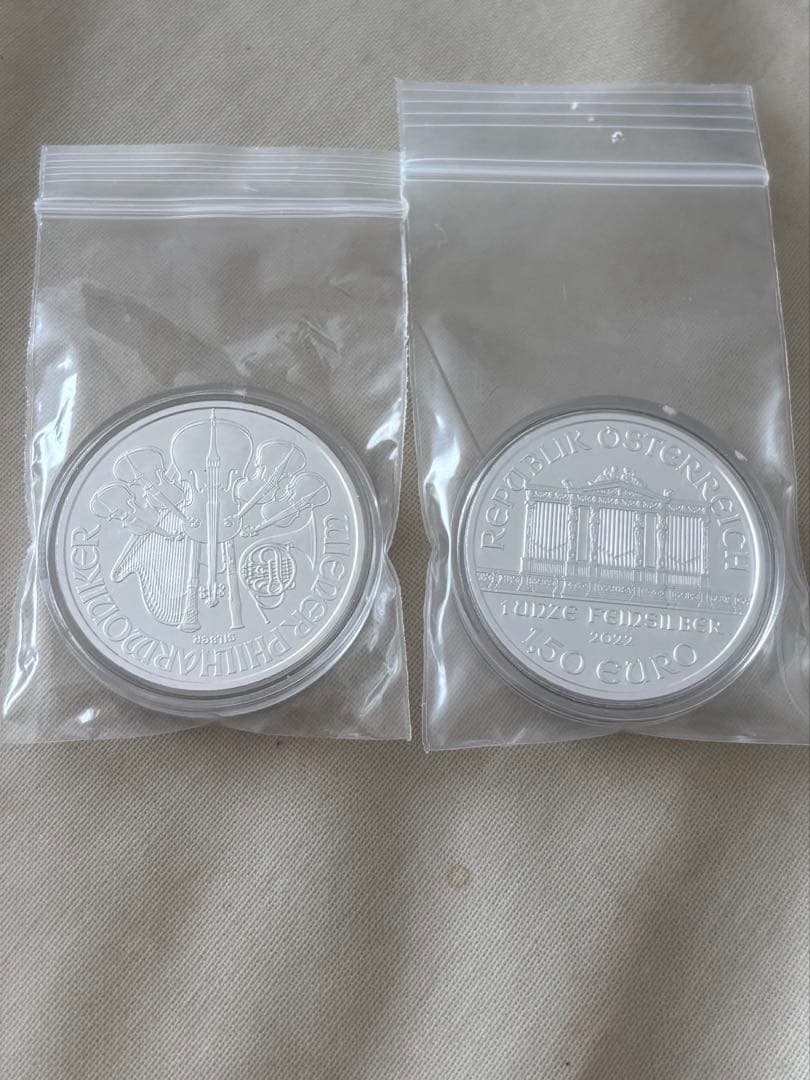 オーストリア 2022年　ウィーン 1,50ユーロ銀貨（1オンス）