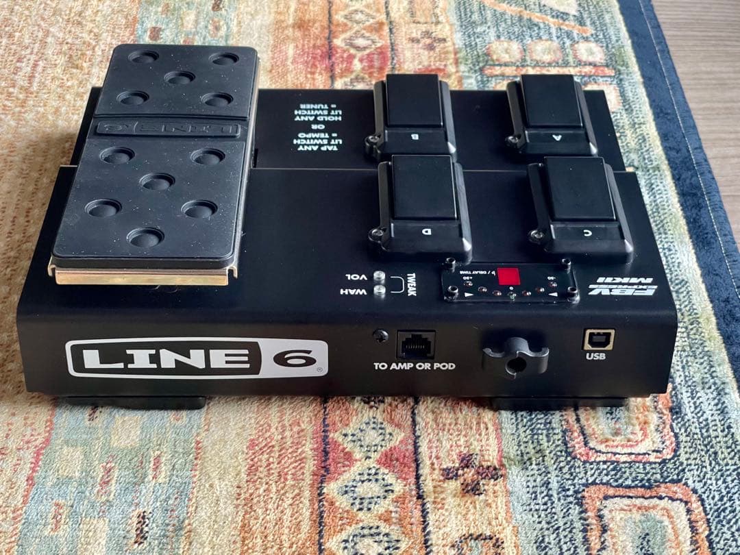 【箱、ケーブル付】 LINE6 FBV EXPRESS MKII フットスイッチ