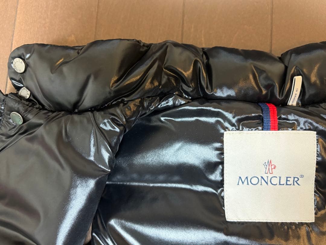 モンクレール　ダウン　ベスト　ブラック　2Y