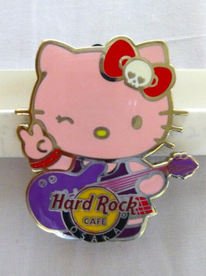 ハードロックカフェ キティ バンドピン 6個セット KITTY BAND PIN