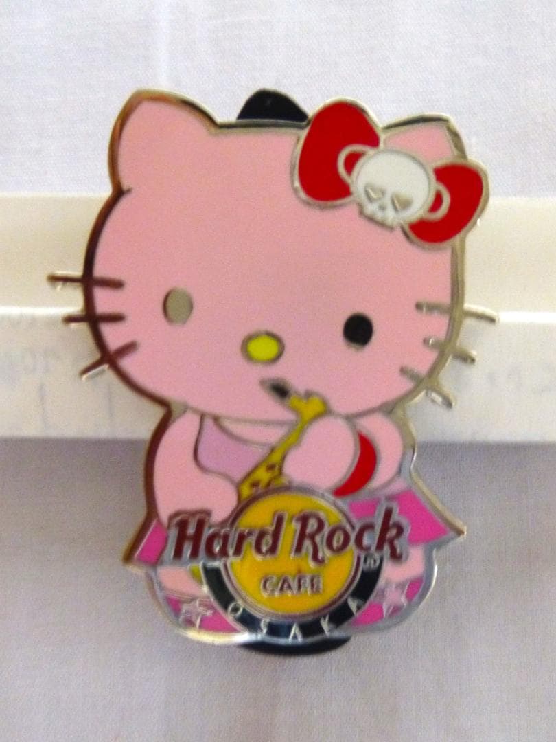 ハードロックカフェ キティ バンドピン 6個セット KITTY BAND PIN