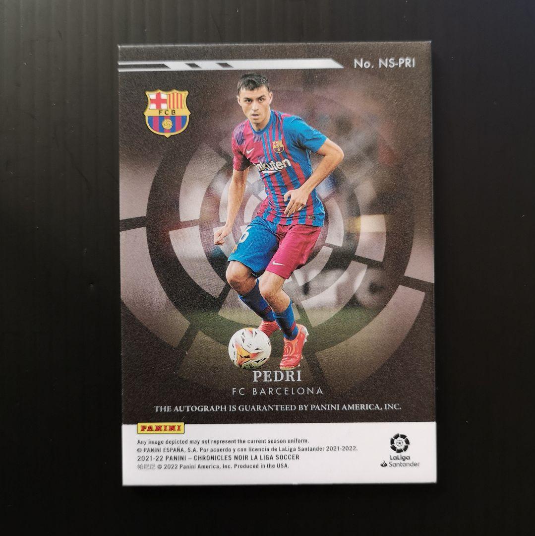 ペドリ（FCバルセロナ） 直筆サインカード 89枚限定