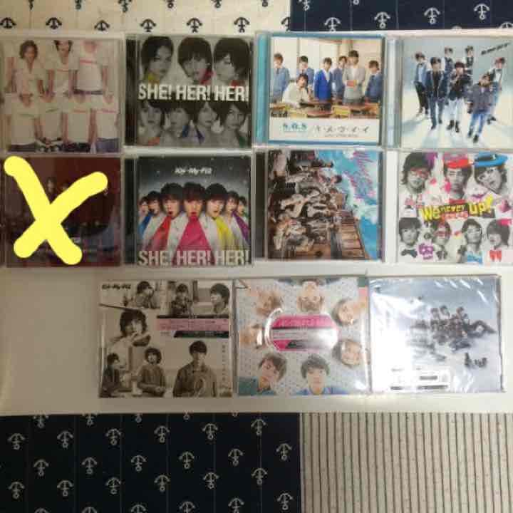 売り切り希望！キスマイCD 未開封も有り ◎