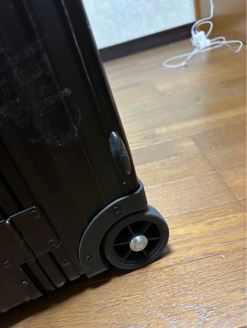 ブラックアルミニウムキャリーケース