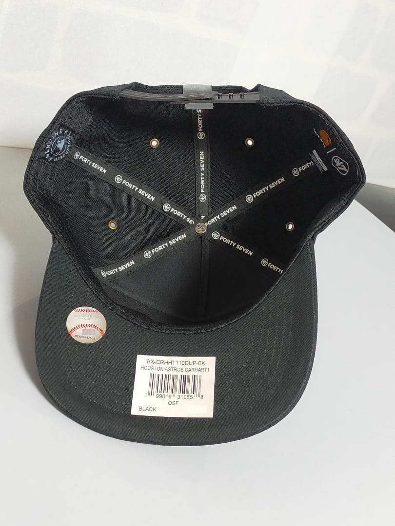 【'47×カーハート】ヒューストン・アストロズ　HICTH オールブラック