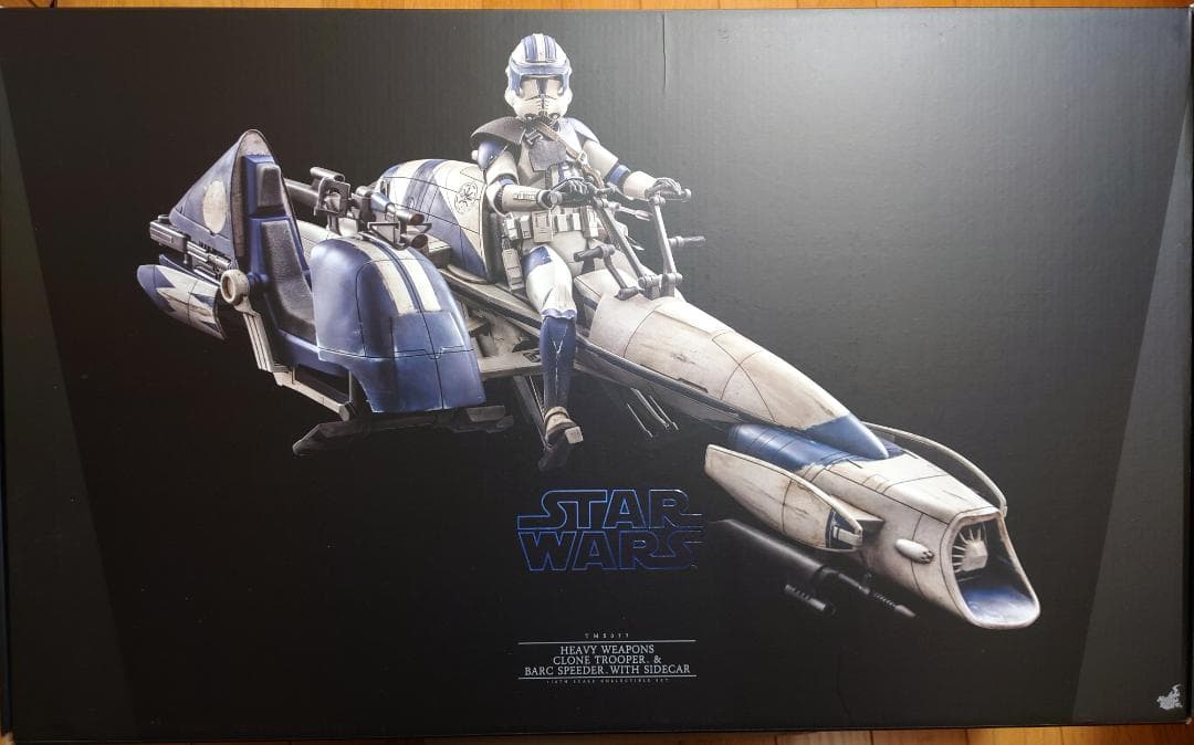 【美品】 ホットトイズ ＢＡＲＣスピーダー（サイドカー付き）のみ