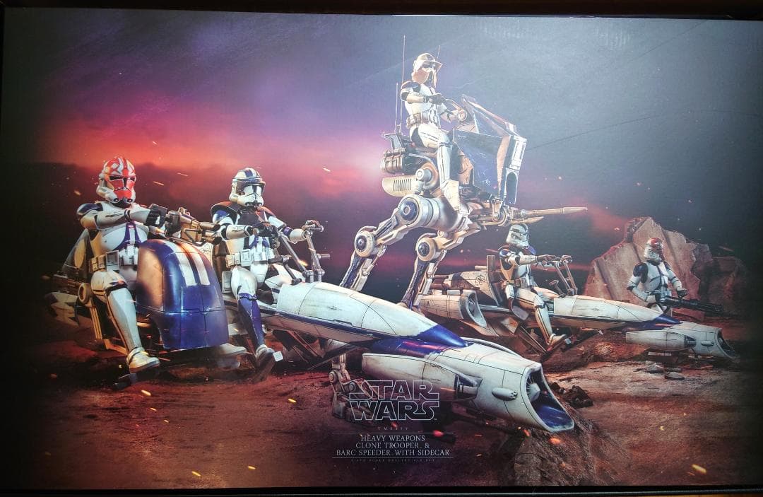 【美品】 ホットトイズ ＢＡＲＣスピーダー（サイドカー付き）のみ