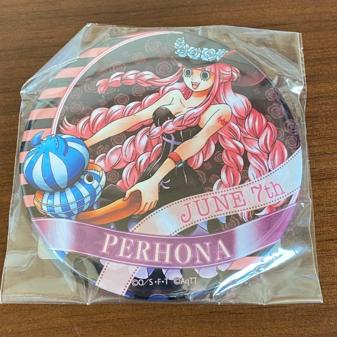 ONEPIECE ワンピース ペローナ バースデー缶バッジ 2018