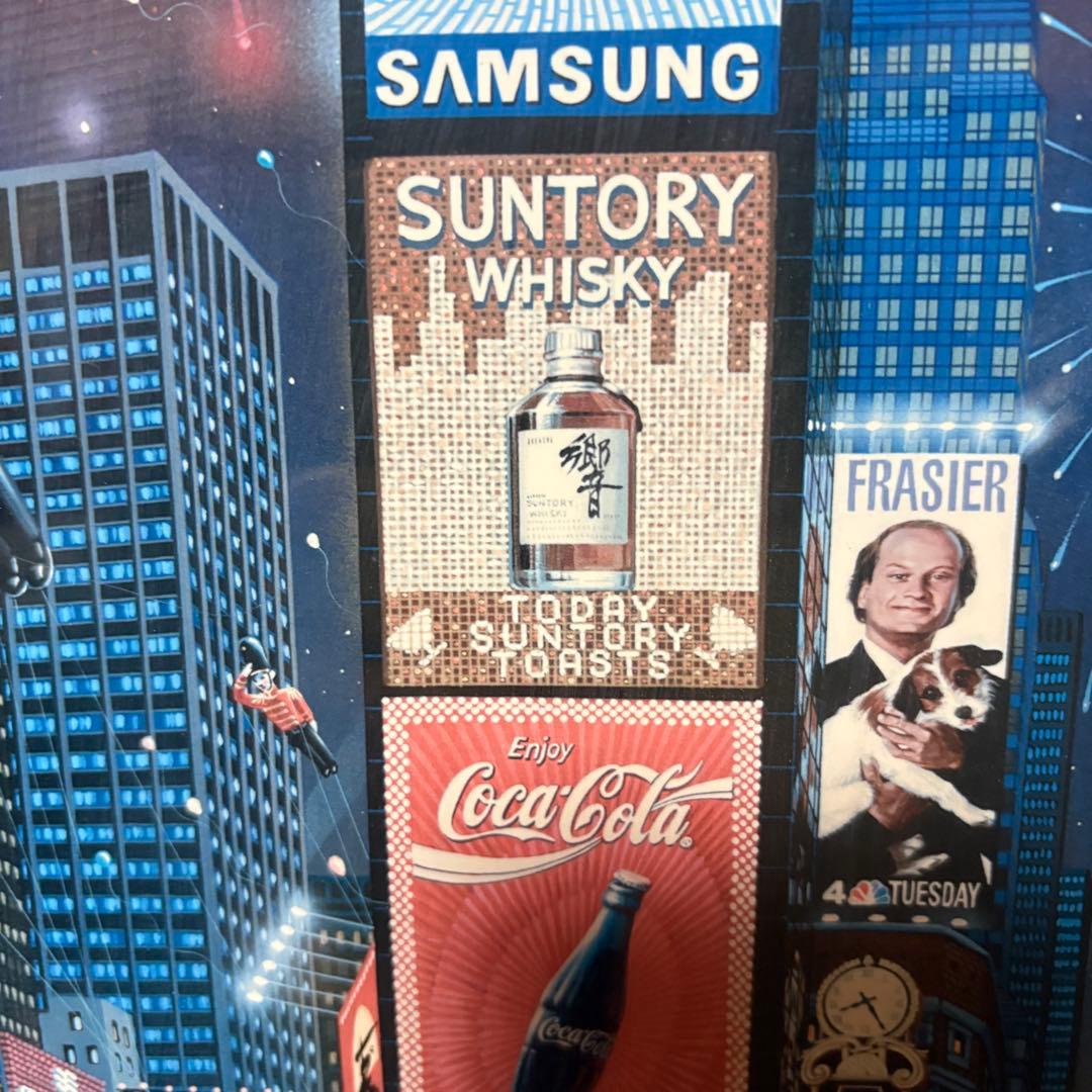 ALEXANDER CHEN タイムズスクエア シルクスクリーン