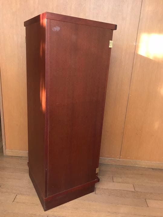 ヴィンテージ　飾り棚　2面ガラス扉