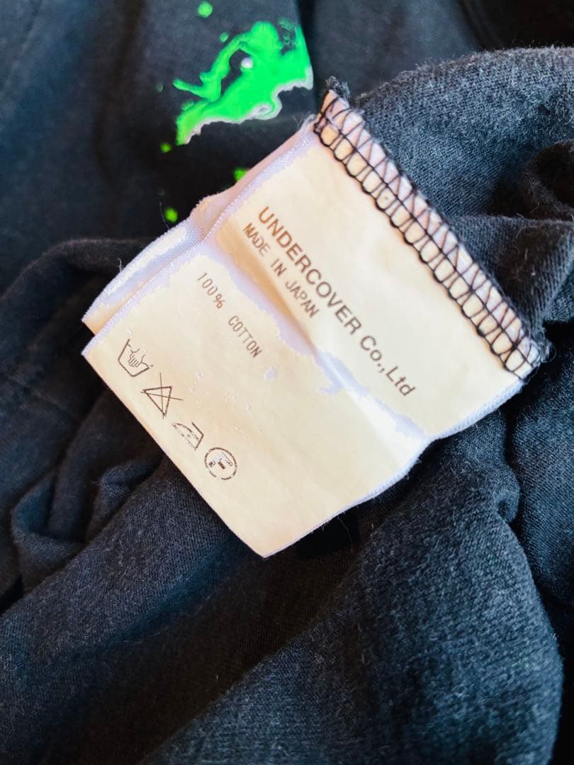 UNDERCOVER アンダーカバー Tシャツ サイズ2 総柄 プリント