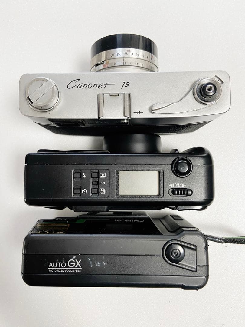 フィルムカメラ　Canon Chinon Nikon Fujifilmオリンパス