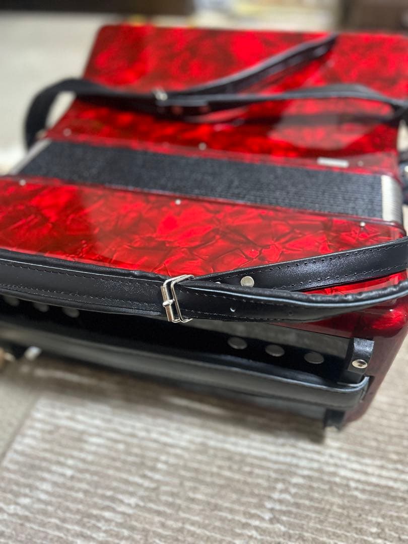 【KYORITSU】 キョーリツ アコーディオン ACD-400RD ケース付