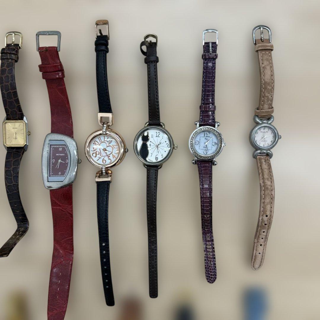時計まとめ売り　カシオ　セイコー　アルバ　ゲス等