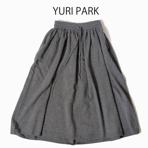 Yuri Park ユリパーク スカート グレー ニット フレア