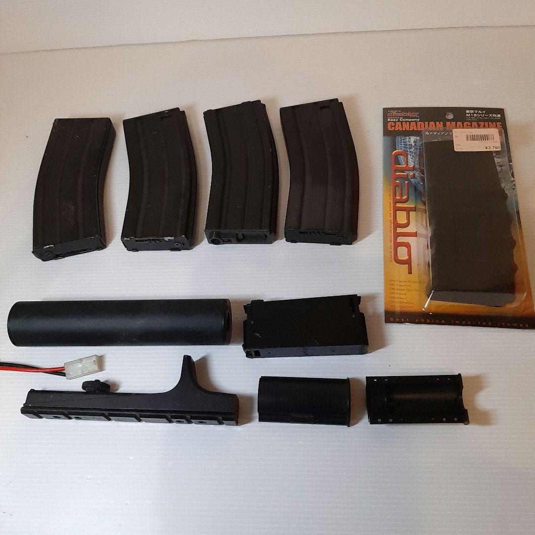 エアガンパーツ　東京マルイM-16多弾倉マガジン多数