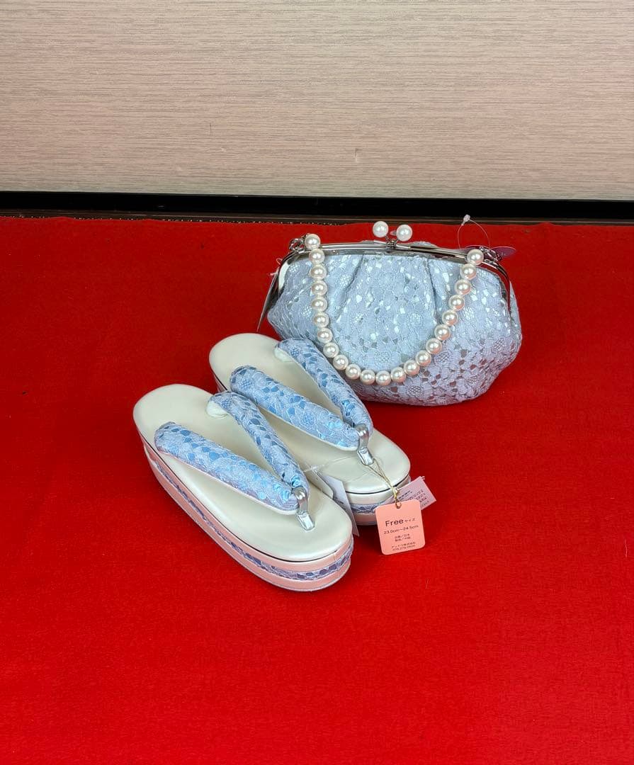 【のん激安】草履バックセット1322