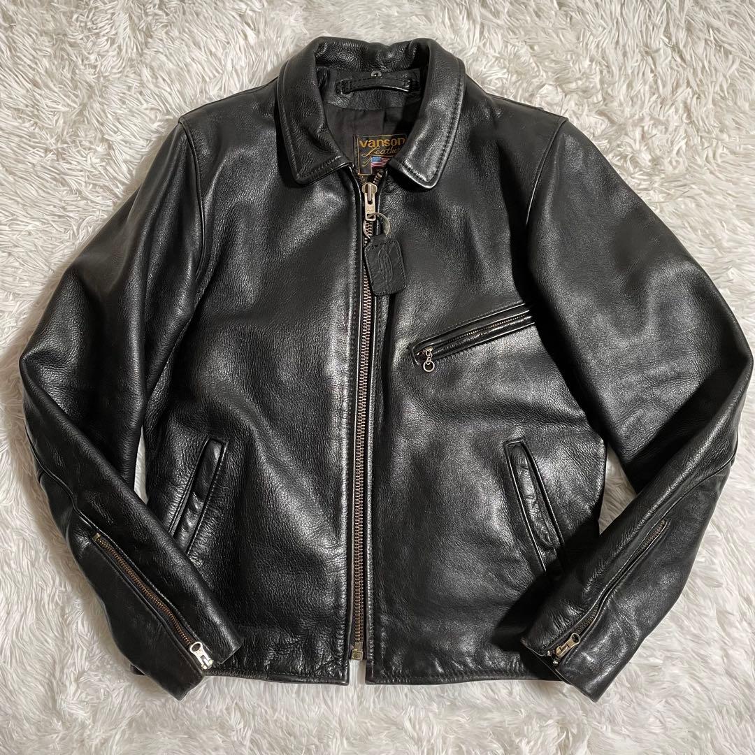 バンソン ライダースジャケット レザージャケット エンフィールド