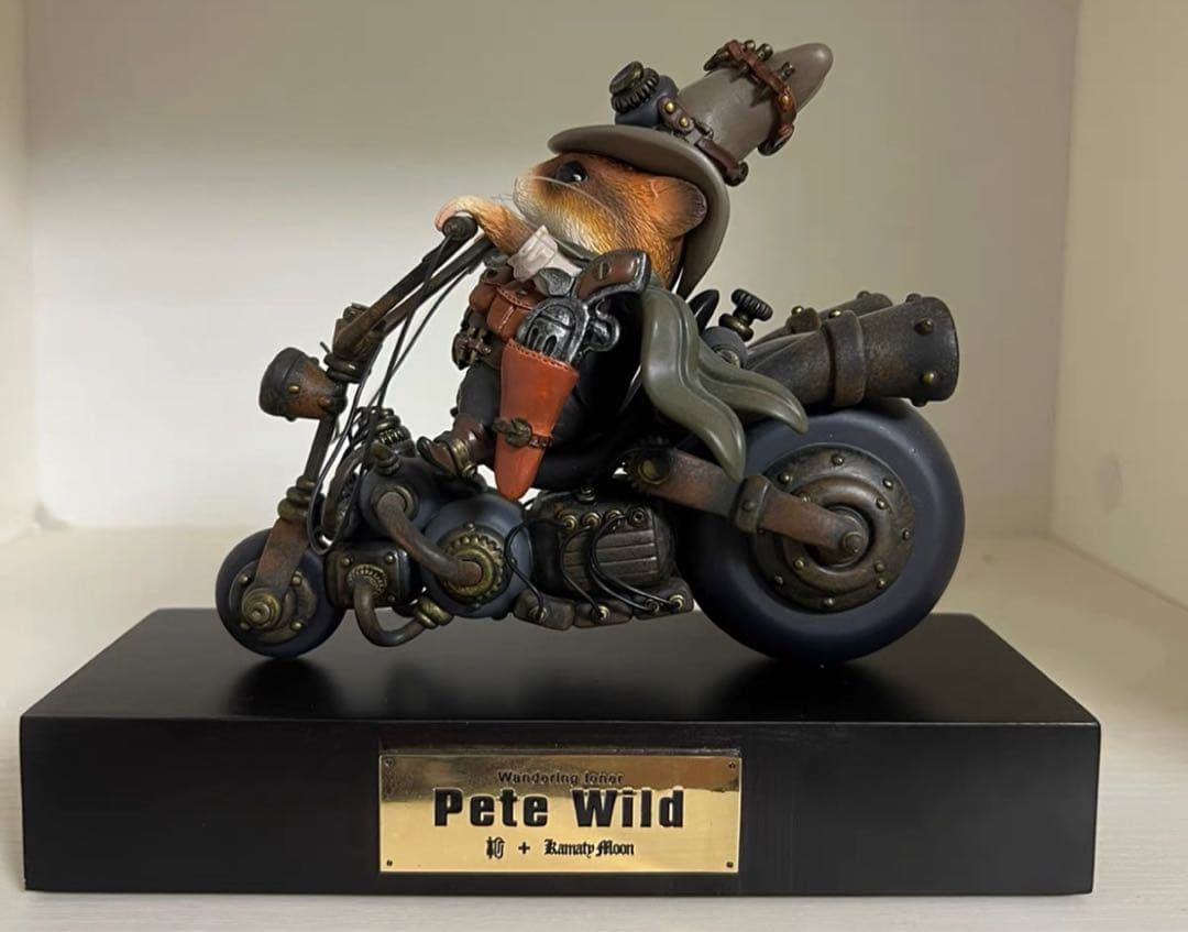 デザイナーズトイ 鎌田光司 ハムスターの機関車 緑版 トレトイフィギュア