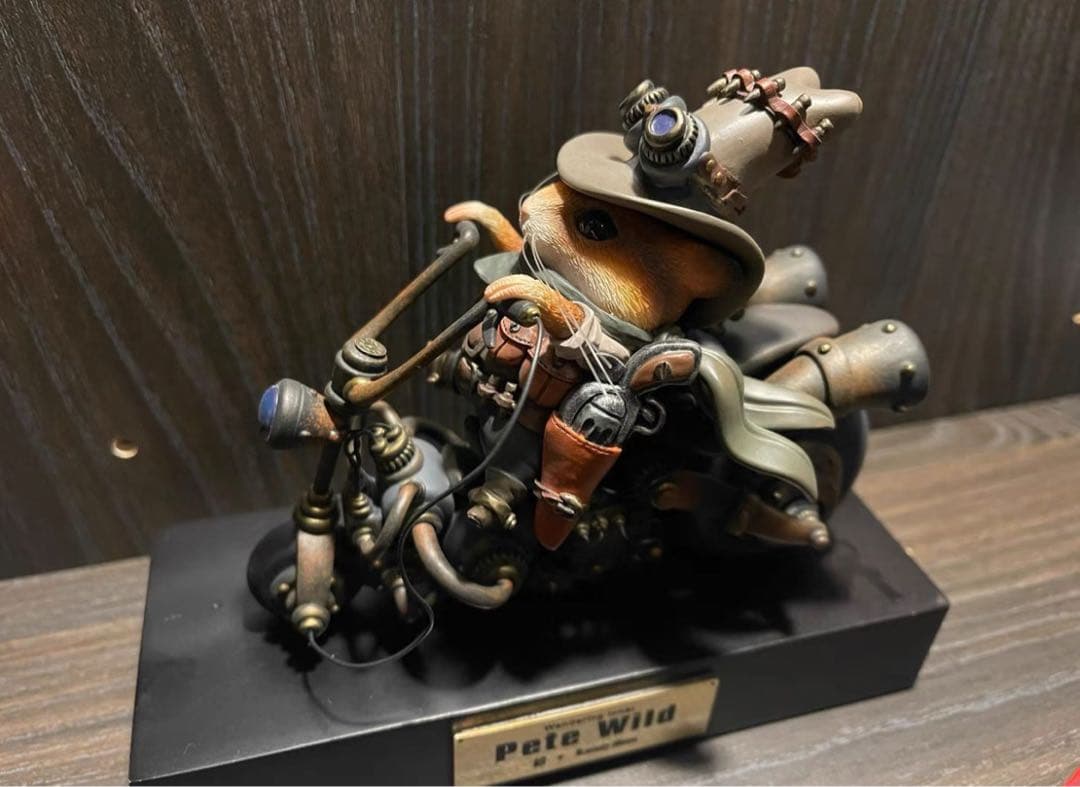 デザイナーズトイ 鎌田光司 ハムスターの機関車 緑版 トレトイフィギュア