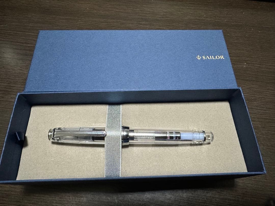 セーラー万年筆　プロフェッショナルギアスリム　スケルトン
