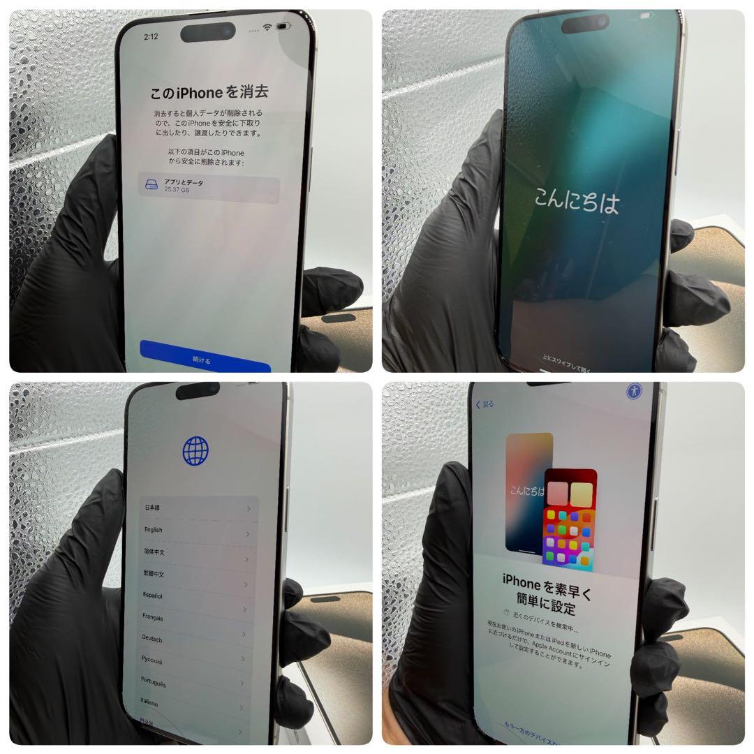 【美品】iPhone 15 Pro Max 256GB 国内版SIMフリー
