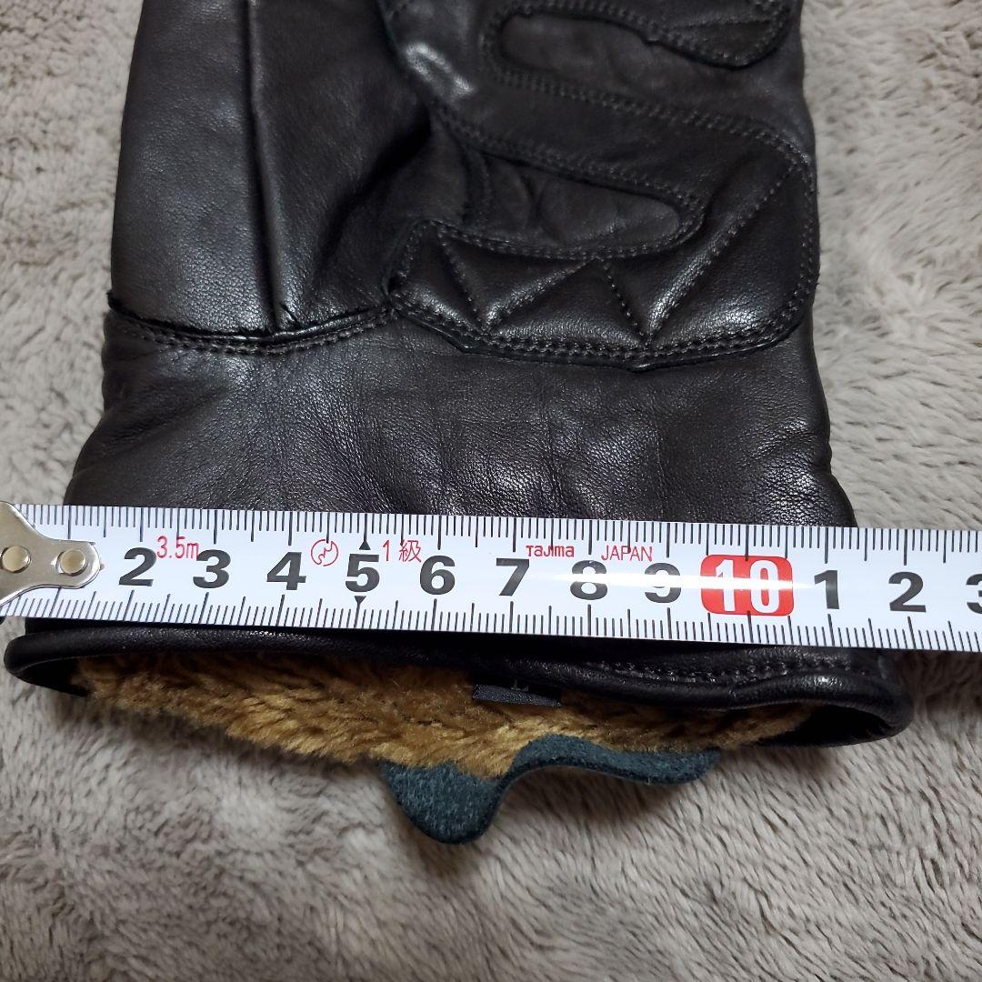 【美品土日最終超特価】Schott ワンスター レザーグローブ 革手袋 Lサイズ