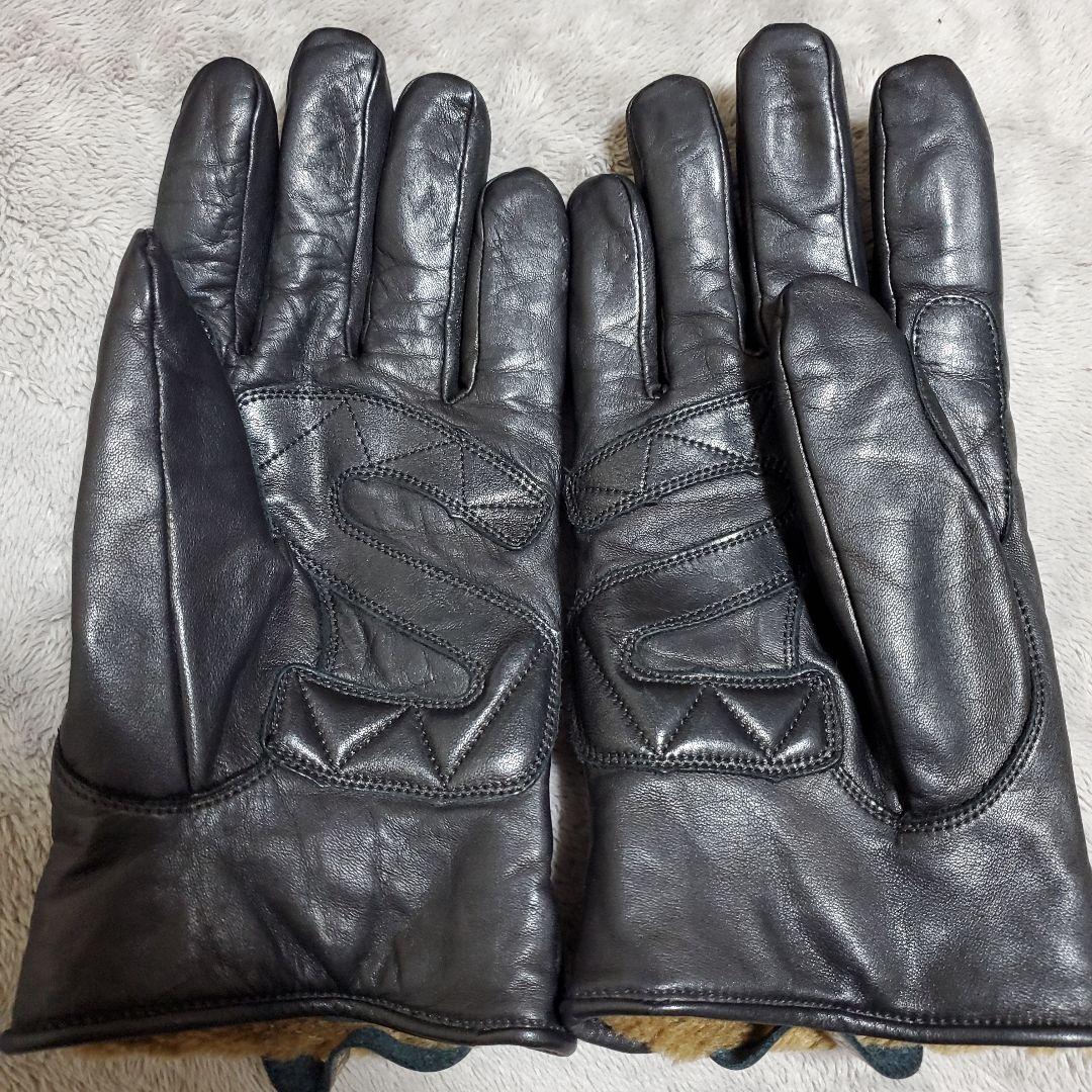 【美品土日最終超特価】Schott ワンスター レザーグローブ 革手袋 Lサイズ