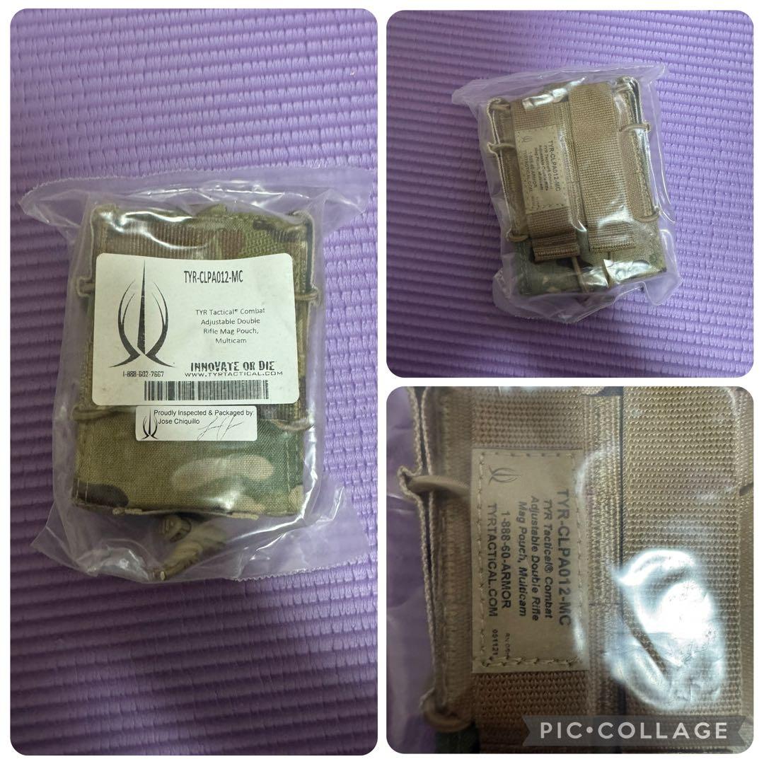 TYR Mag Pouchティール ダブル ライフル　マグポーチ　マルチカム