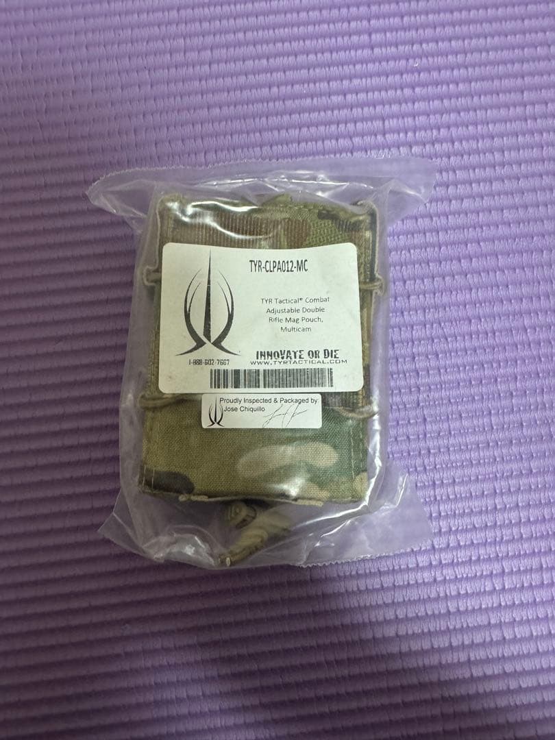 TYR Mag Pouchティール ダブル ライフル　マグポーチ　マルチカム
