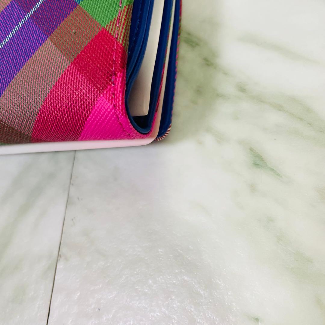 【新品】Vivienne Westwood財布レディース　マルチカラー　がま口