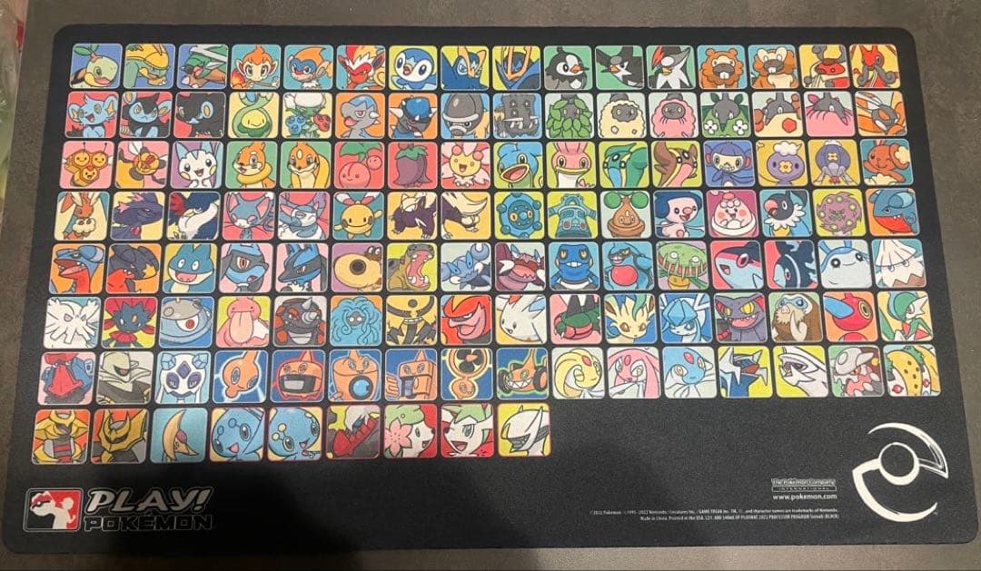 正規品 公式 プロフェッサー プログラム シンオウ 第4世代 プレイマット