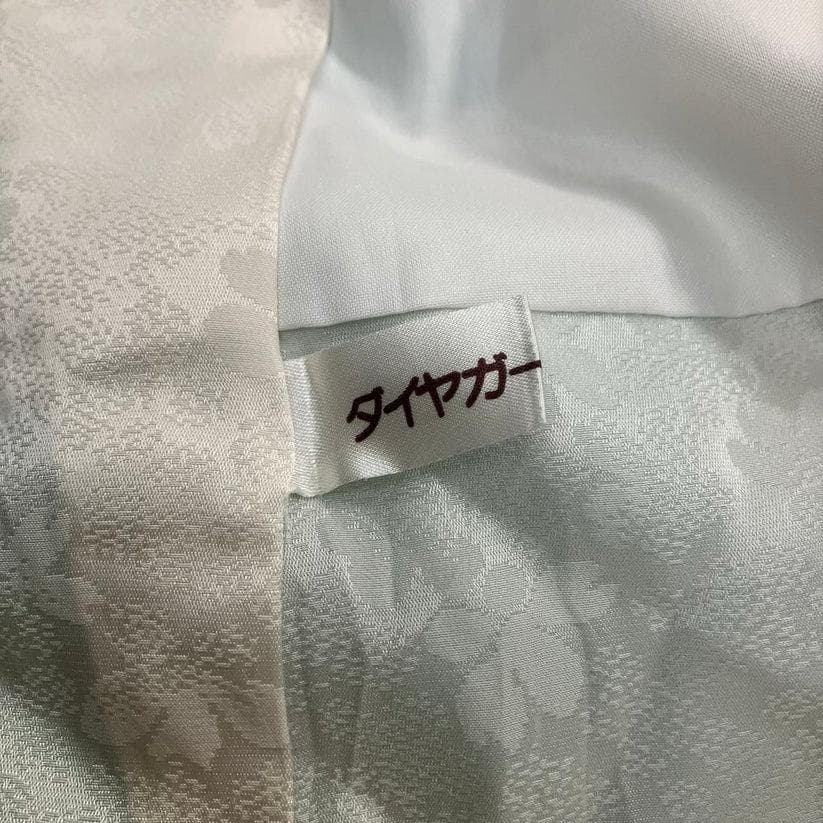 【美品】 振袖 単品 成人式 正絹 古典 振袖 水色 173 ●