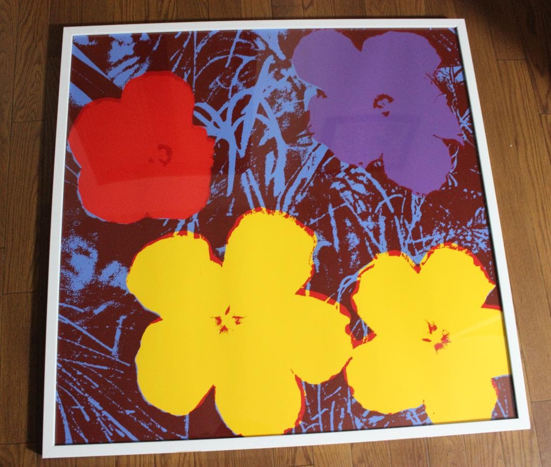 アンディ・ウォーホル　FLOWERS シルクスクリーン　サンデー・B・モーニング