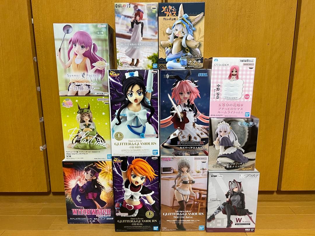 【新品未開封12点】フィギュア まとめ売り 美少女 宇崎月 プリキュア ウマ娘