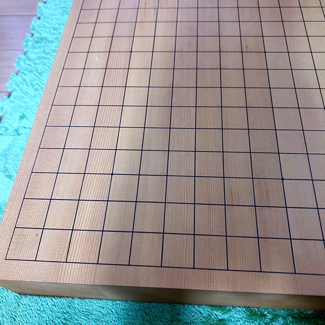 【美品】本榧卓上基盤 2寸 欠け割れ無し