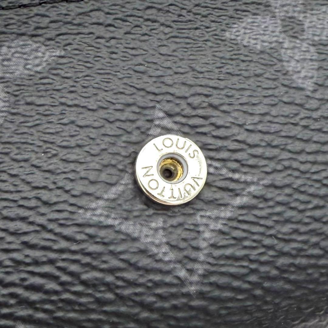 【美品】ルイヴィトン　キーケース　モノグラム　エクリプス　ミュルティクレ6 IC