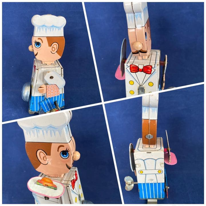 １９５０年代　“ビッグジョー　シェフ” 慌ただしく動きまわるコックさん　■米屋製