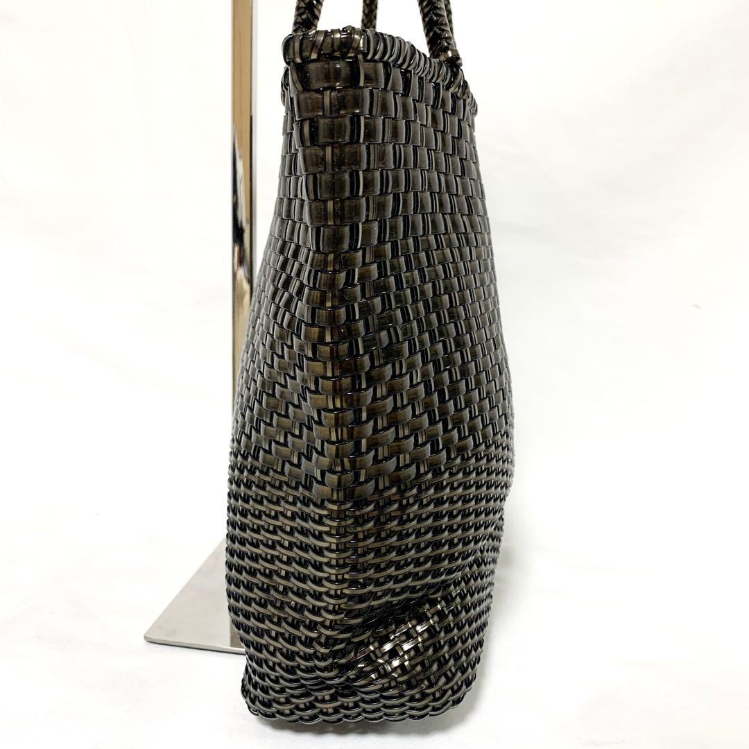 美品✨ アンテプリマ　イントレッチオ　ワイヤーコード　トートバッグ　ブロンズ