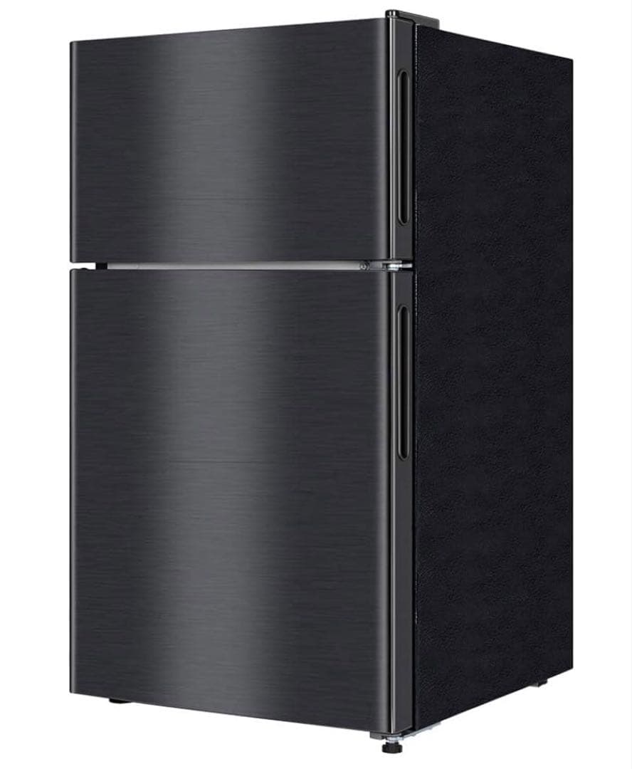 MAXZEN 87L コンパクト冷蔵庫 JR08ML10GM ガンメタリック