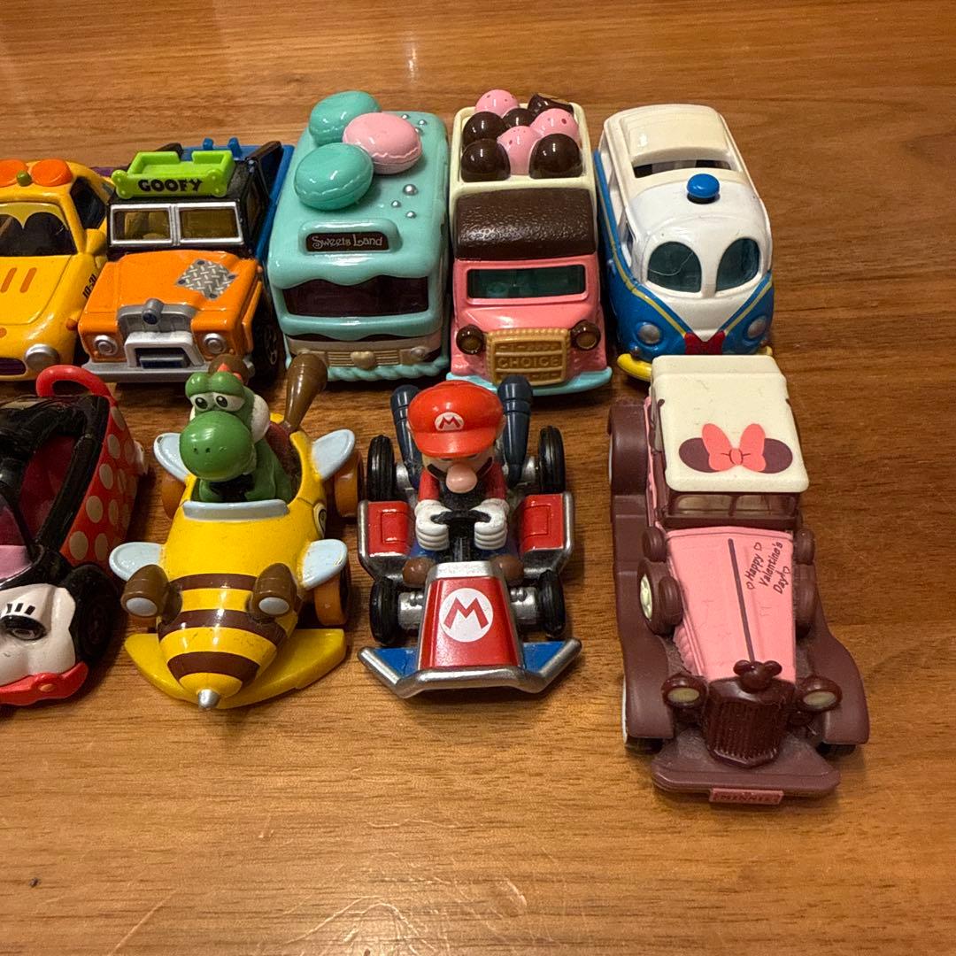 ディズニーキャラクター ミニカー 22台セット