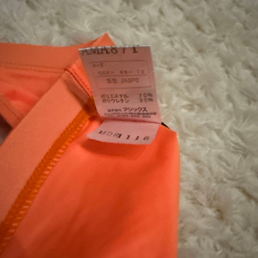 アシックス ハイドロCD オレンジ 水着　ss