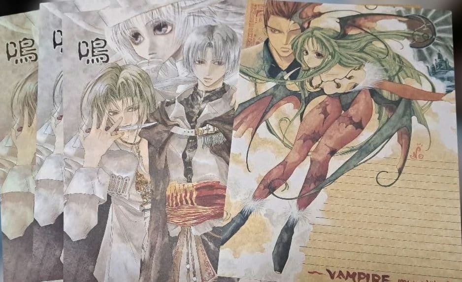 珠黎皐夕 同人便箋63枚↑オウガバトル、FINAL FANTASY