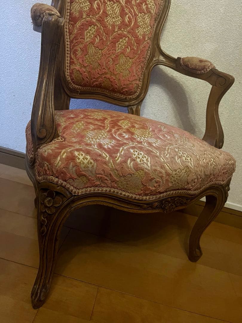 最終出品　レア　希少　フランス　　アンティーク　椅子　イス　ナポレオン