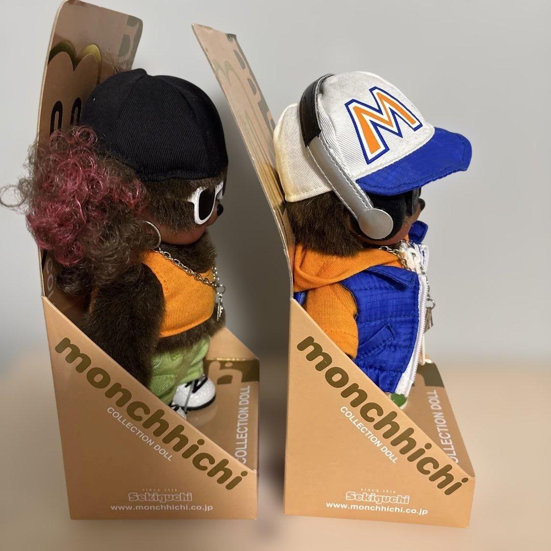激レア！！モンチッチ DJ 男の子 女の子　2体セット