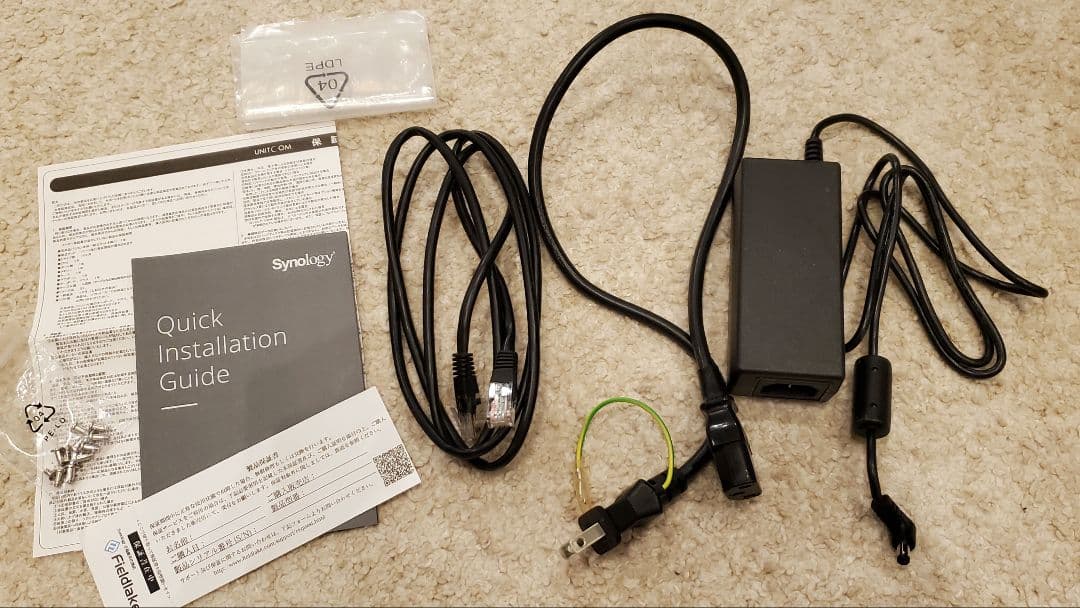 Synology DS216j NAS ホワイト