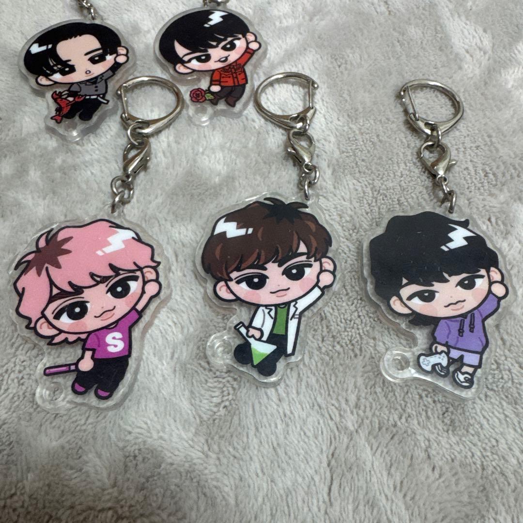 Manキーホルダー9個セット